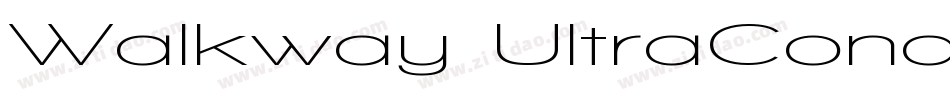 Walkway UltraCondensed字体转换